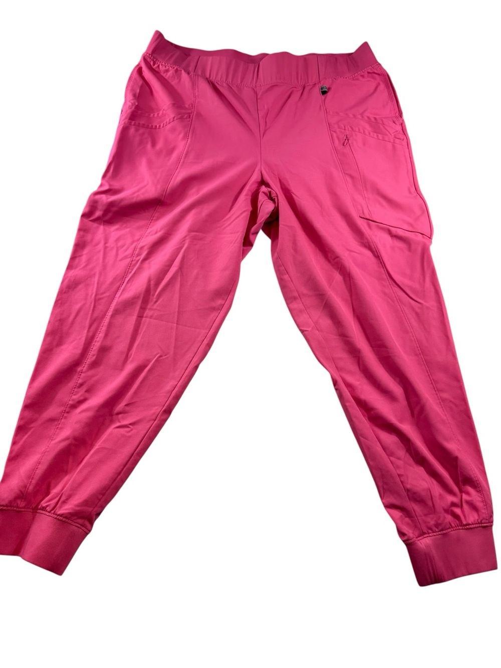 Cuddl Duds Bright Pink scrubs Jogger Pants